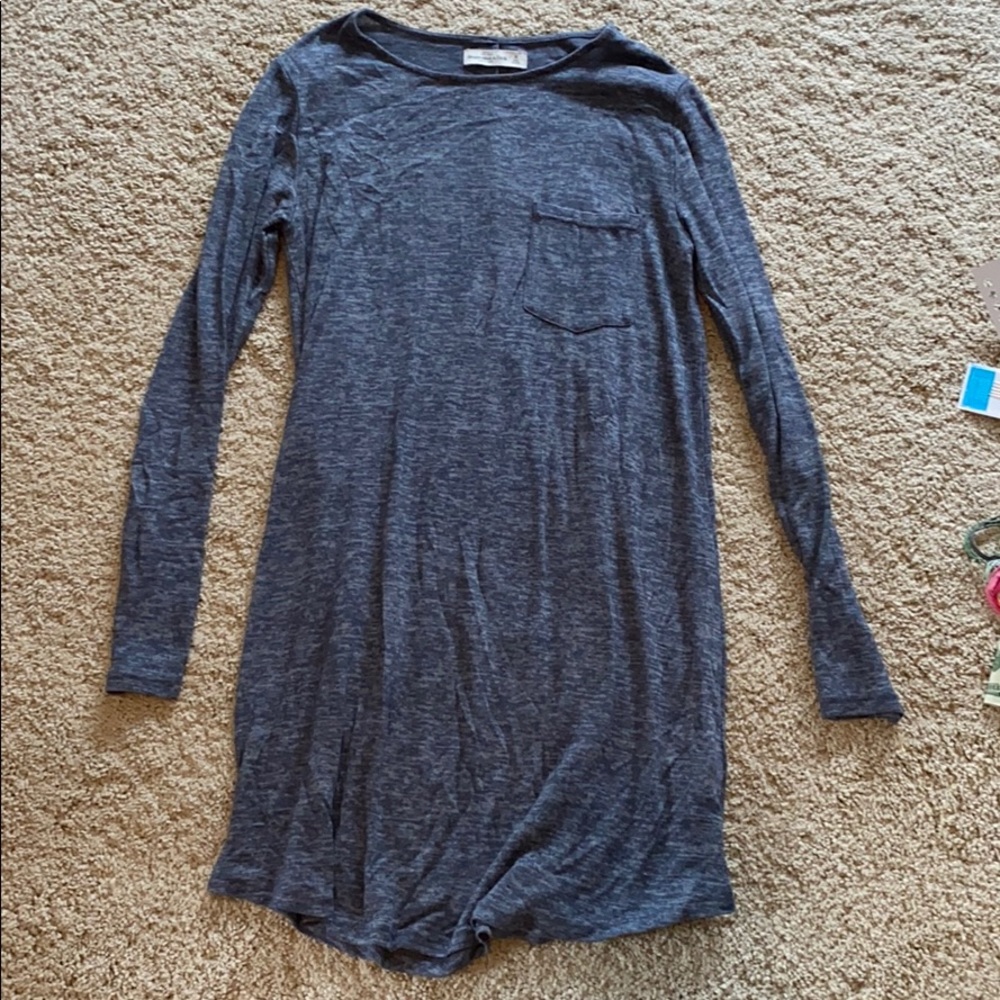 Heather blue dress